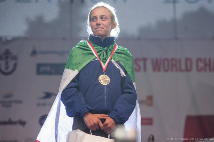 Gaia Bergonzini seconda femminile al Mondiale Optimist Polonia 2015